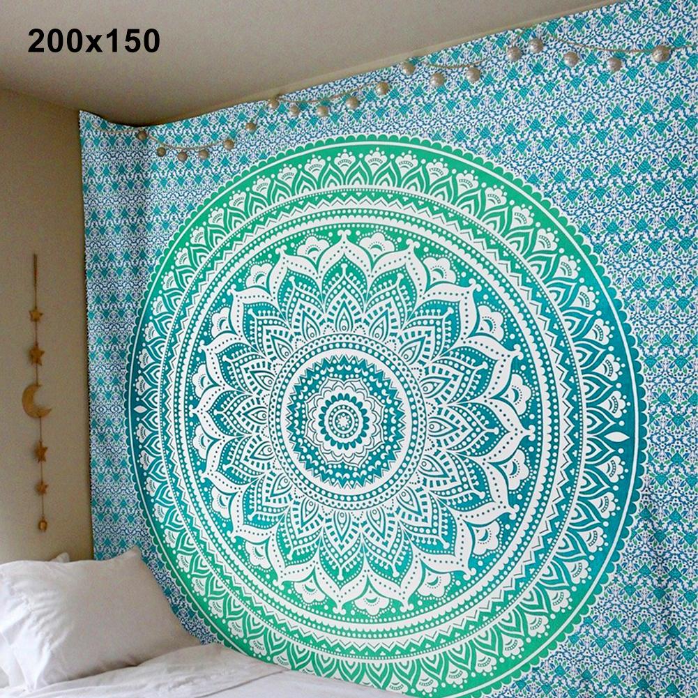 Bohemian Mandala Wall Tapestry And Yoga Mat Decor