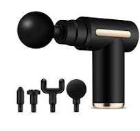 Percussion Massage Gun – Multi-Speed, Cordless, Low Noise